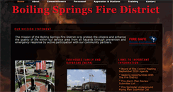 Desktop Screenshot of boilingspringsfd.org